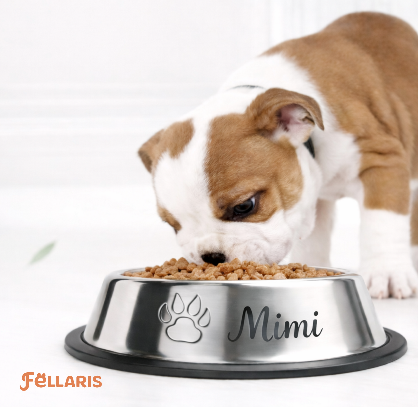 Edelstahl-Napf [personalisiert]