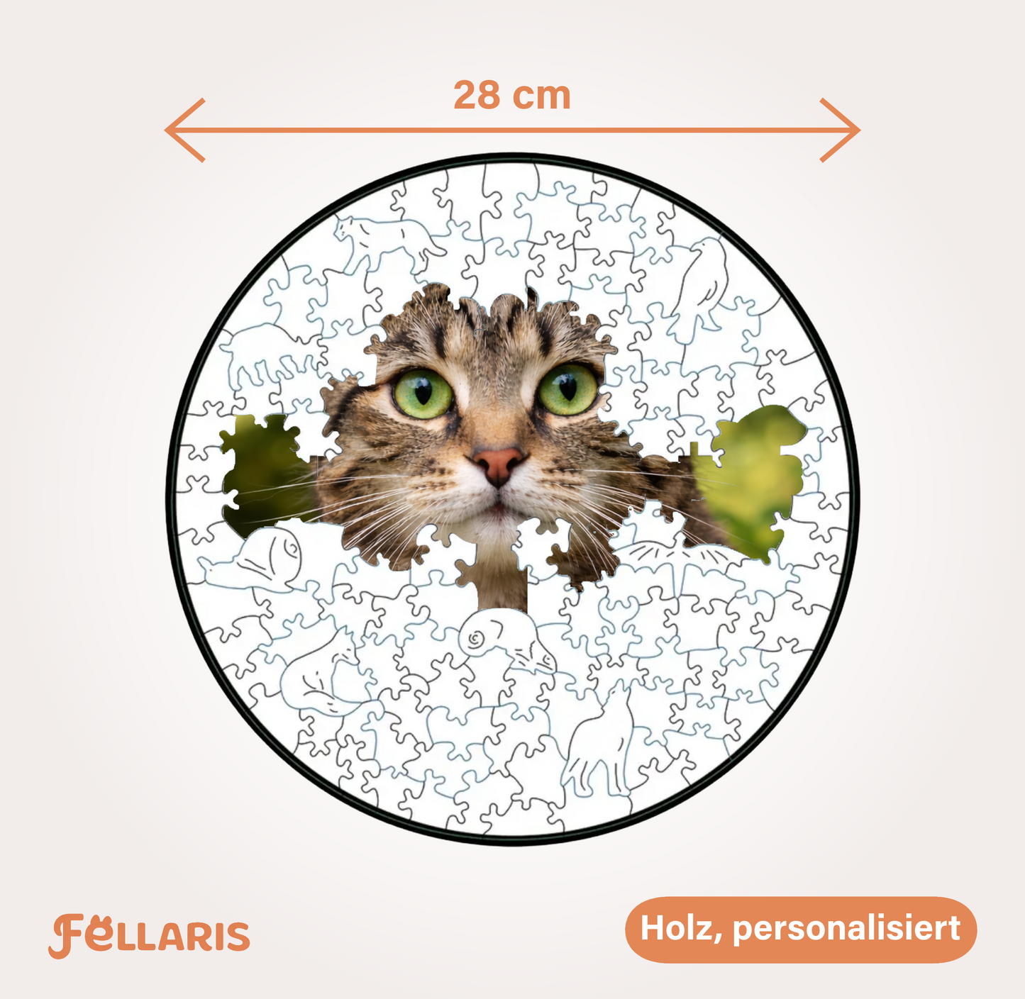 Holzpuzzle [personalisiert]