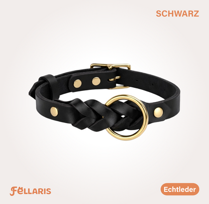 Hundehalsband aus Echtleder
